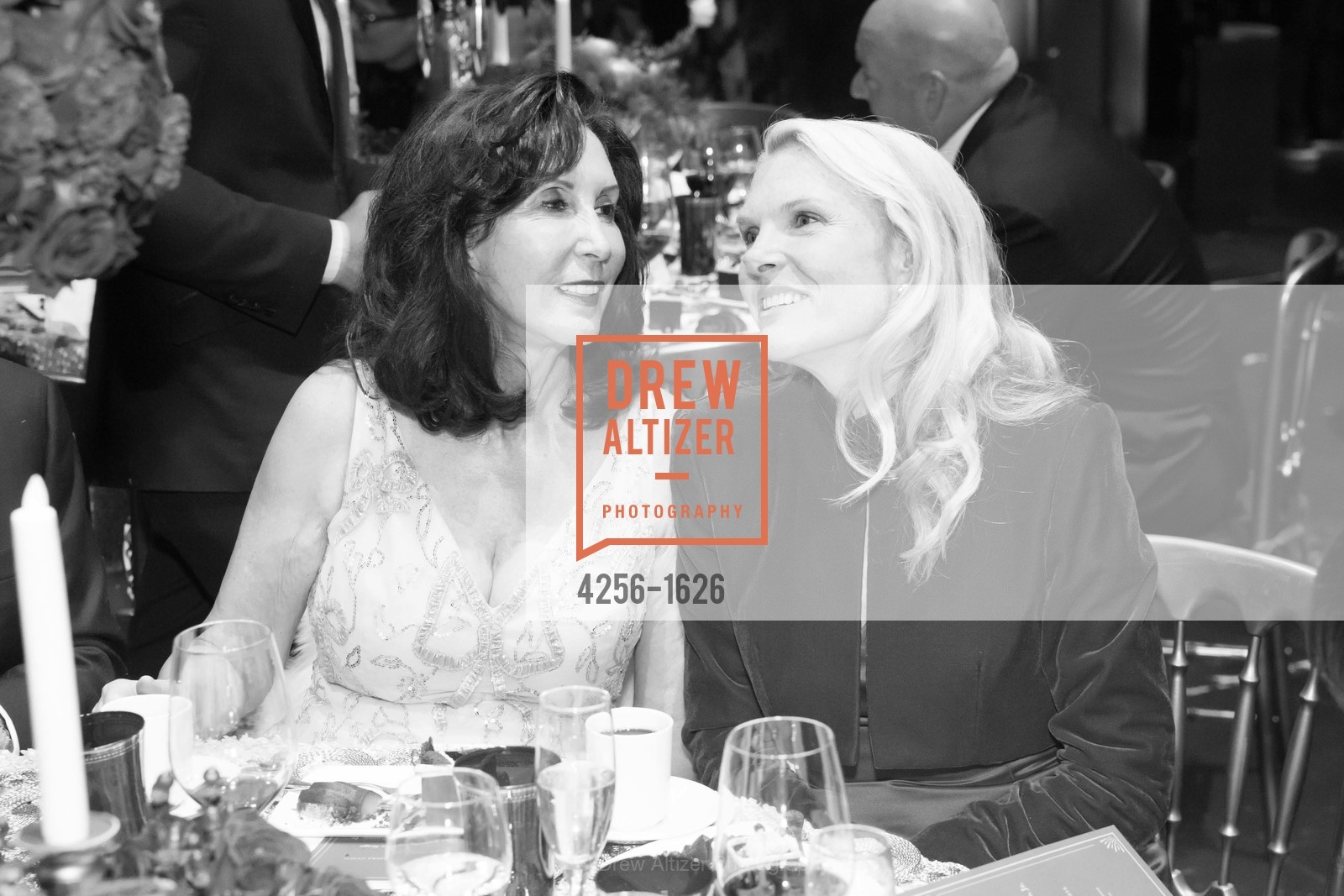 Carolyn Chandler, Linle Froeb, SF Opera's An Evening on the Stage honoring Franklin P. ("Pitch") Johnson, Jr., War Memorial Opera House. 301 Van Ness Avenue, San Francisco, CA 94102, December 5th, 2016, Photo #4256-1626 Carolyn Chandler, Linle Froeb, Photo #4256-1626