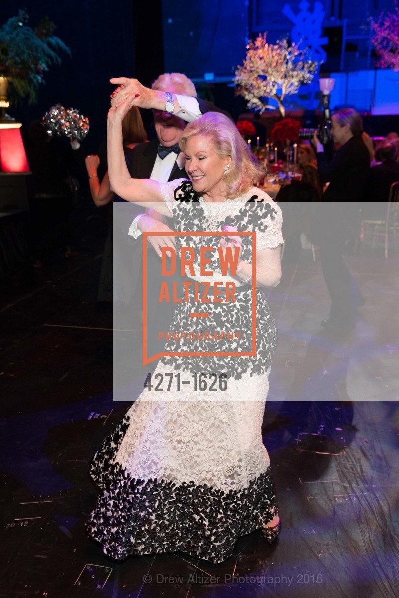 Dede Wilsey, SF Opera's An Evening on the Stage honoring Franklin P. ("Pitch") Johnson, Jr., War Memorial Opera House. 301 Van Ness Avenue, San Francisco, CA 94102, December 5th, 2016, Photo #4271-1626 Dede Wilsey, Photo #4271-1626
