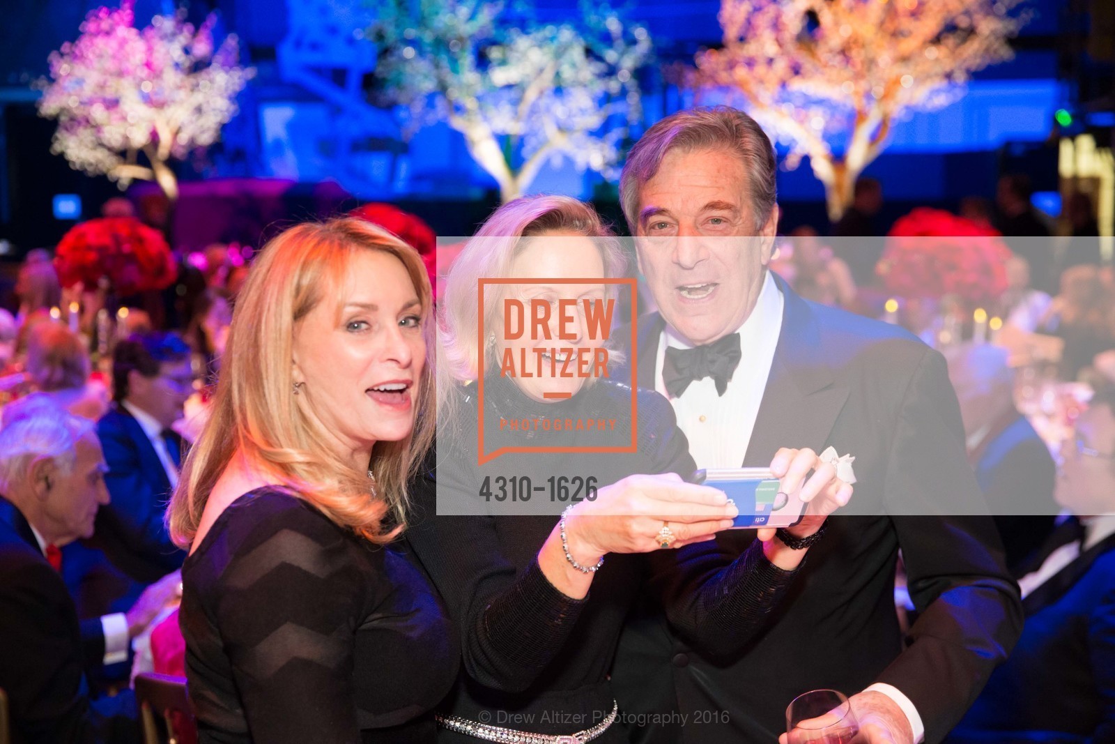 Cathy MacNaughton, Paul Pelosi, SF Opera's An Evening on the Stage honoring Franklin P. ("Pitch") Johnson, Jr., War Memorial Opera House. 301 Van Ness Avenue, San Francisco, CA 94102, December 5th, 2016, Photo #4310-1626 Cathy MacNaughton, Paul Pelosi, Photo #4310-1626