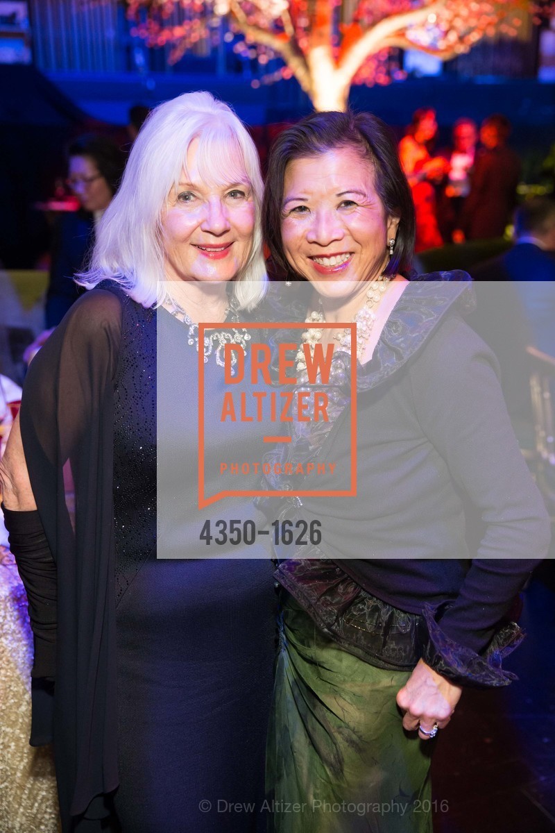Arlene Inch, Melinda Yee Franklin, SF Opera's An Evening on the Stage honoring Franklin P. ("Pitch") Johnson, Jr., War Memorial Opera House. 301 Van Ness Avenue, San Francisco, CA 94102, December 5th, 2016, Photo #4350-1626 Arlene Inch, Melinda Yee Franklin, Photo #4350-1626