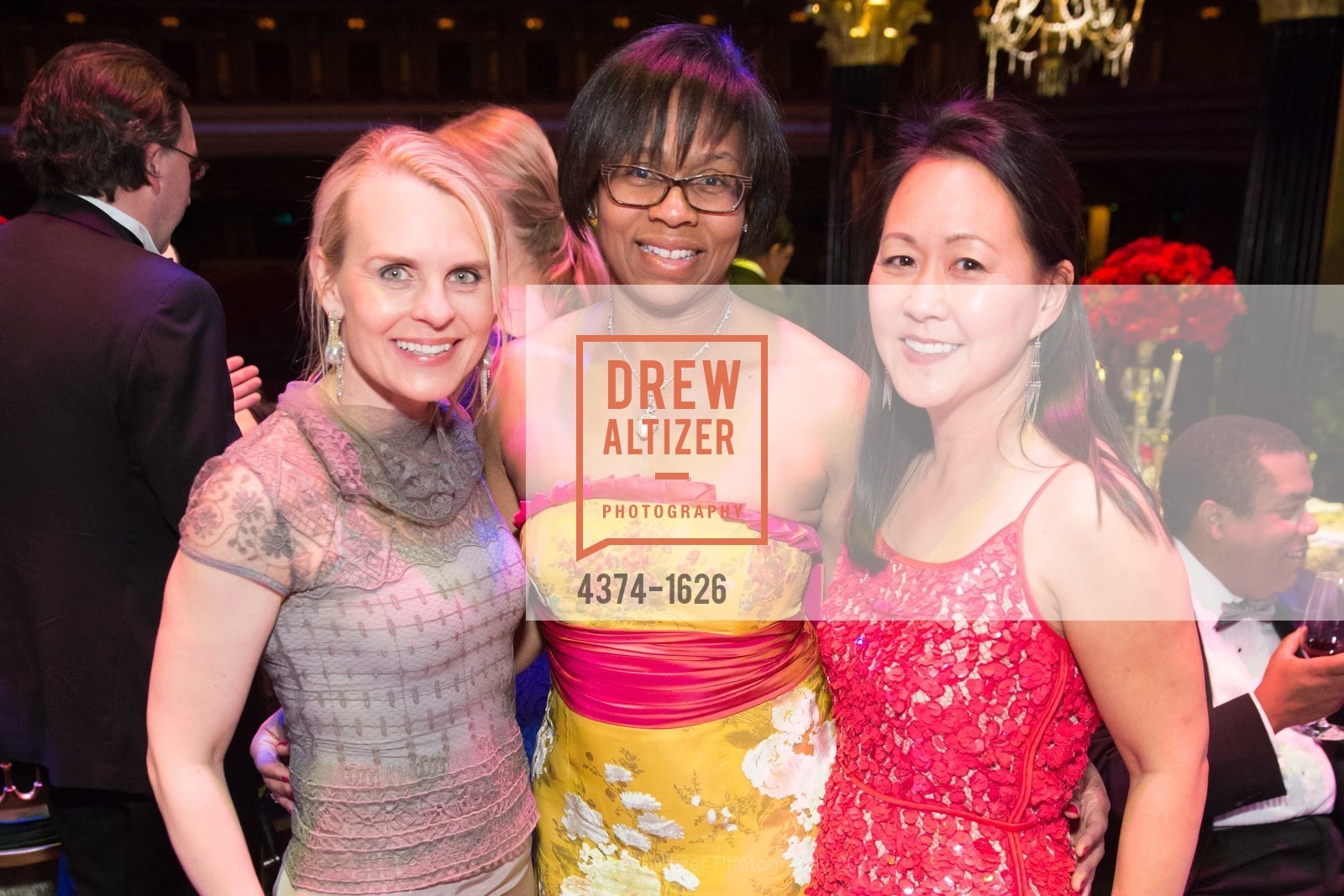 Jane Mudge, Danielle Lane, Celeste Bobroff, SF Opera's An Evening on the Stage honoring Franklin P. (