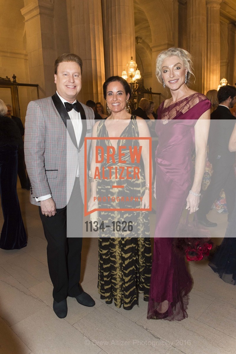 Doug Waggener, Natalia Urrutia, Alisa Burgess-Blajwas, SF Opera's An Evening on the Stage honoring Franklin P. ("Pitch") Johnson, Jr., War Memorial Opera House. 301 Van Ness Avenue, San Francisco, CA 94102, December 5th, 2016, Photo #1134-1626 Doug Waggener, Natalia Urrutia, Alisa Burgess-Blajwas, Photo #1134-1626