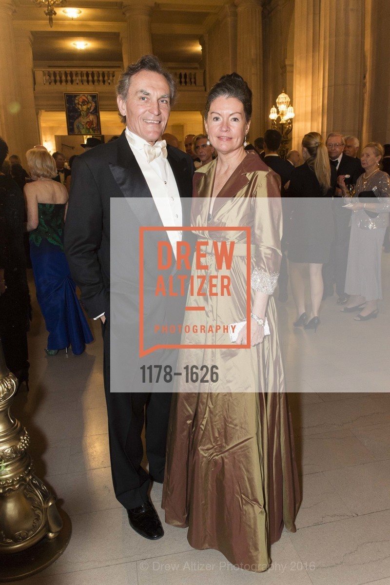 David Birka-White, Elizabeth Birka-White, SF Opera's An Evening on the Stage honoring Franklin P. ("Pitch") Johnson, Jr., War Memorial Opera House. 301 Van Ness Avenue, San Francisco, CA 94102, December 5th, 2016, Photo #1178-1626 David Birka-White, Elizabeth Birka-White, Photo #1178-1626