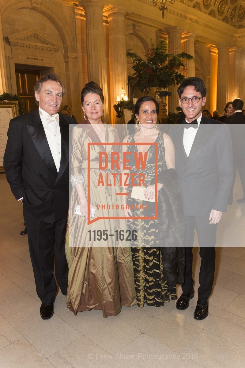 David Birka-White, Elizabeth Birka-White, Natalia Urrutia, James Krohn, SF Opera's An Evening on the Stage honoring Franklin P. ("Pitch") Johnson, Jr., War Memorial Opera House. 301 Van Ness Avenue, San Francisco, CA 94102, December 5th, 2016, Photo #1195-1626 David Birka-White, Elizabeth Birka-White, Natalia Urrutia, James Krohn, Photo #1195-1626