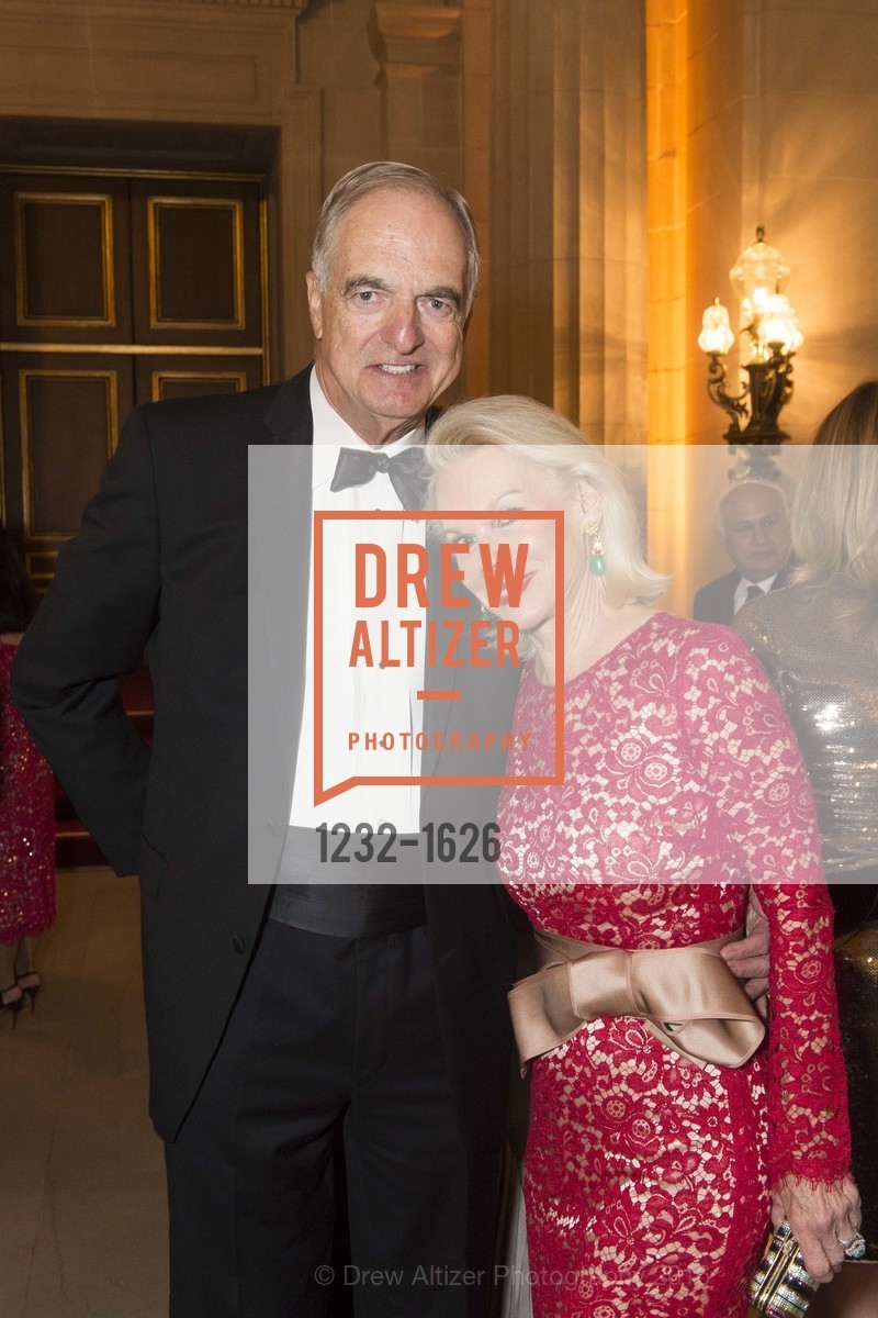 Mike Milstein, Sandra Farris, SF Opera's An Evening on the Stage honoring Franklin P. (