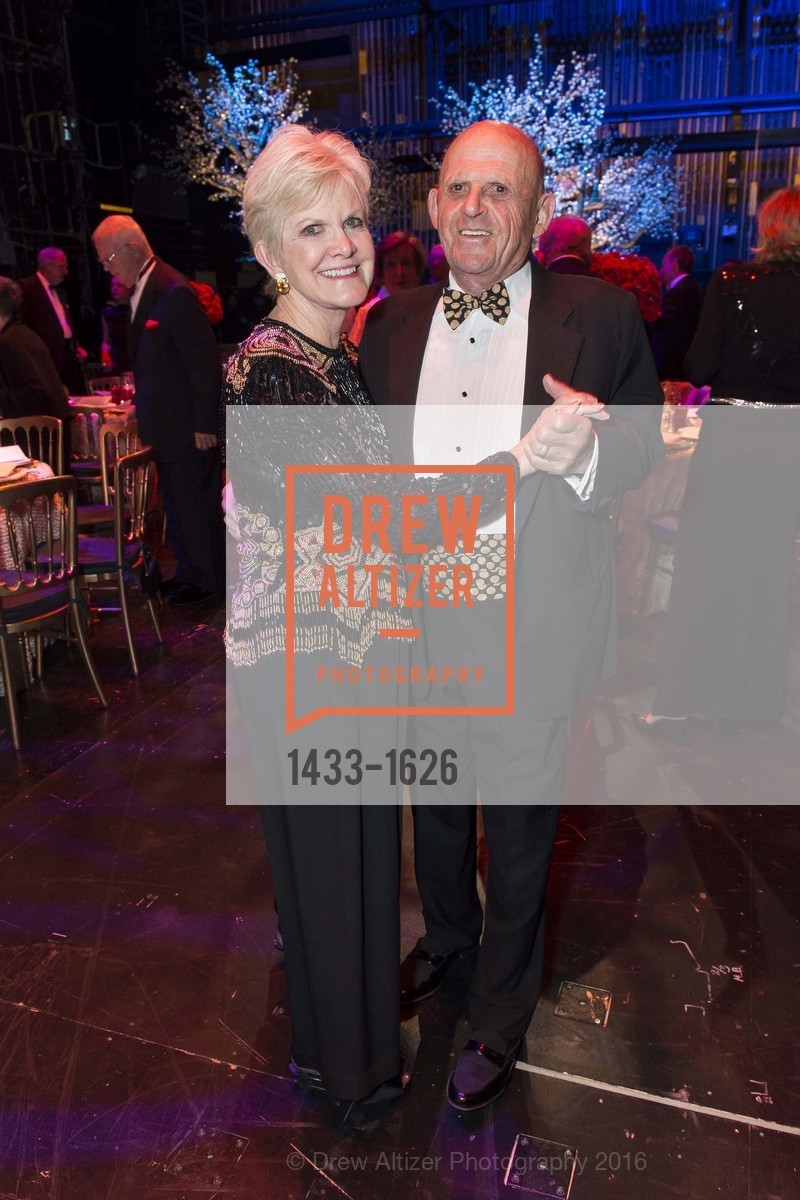 Connie Lurie, Bob Lurie, SF Opera's An Evening on the Stage honoring Franklin P. ("Pitch") Johnson, Jr., War Memorial Opera House. 301 Van Ness Avenue, San Francisco, CA 94102, December 5th, 2016, Photo #1433-1626 Connie Lurie, Bob Lurie, Photo #1433-1626