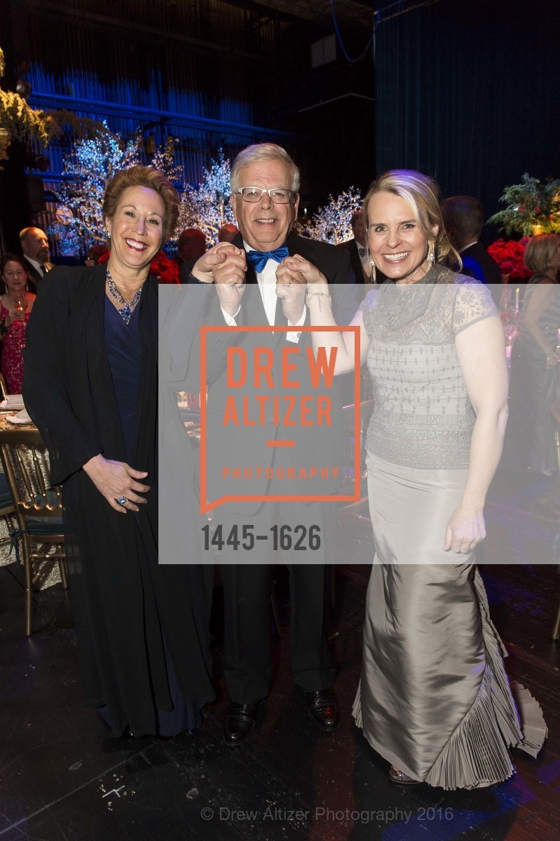 Amy Millman, Paul Kochis, Jane Mudge, SF Opera's An Evening on the Stage honoring Franklin P. ("Pitch") Johnson, Jr., War Memorial Opera House. 301 Van Ness Avenue, San Francisco, CA 94102, December 5th, 2016, Photo #1445-1626 Amy Millman, Paul Kochis, Jane Mudge, Photo #1445-1626
