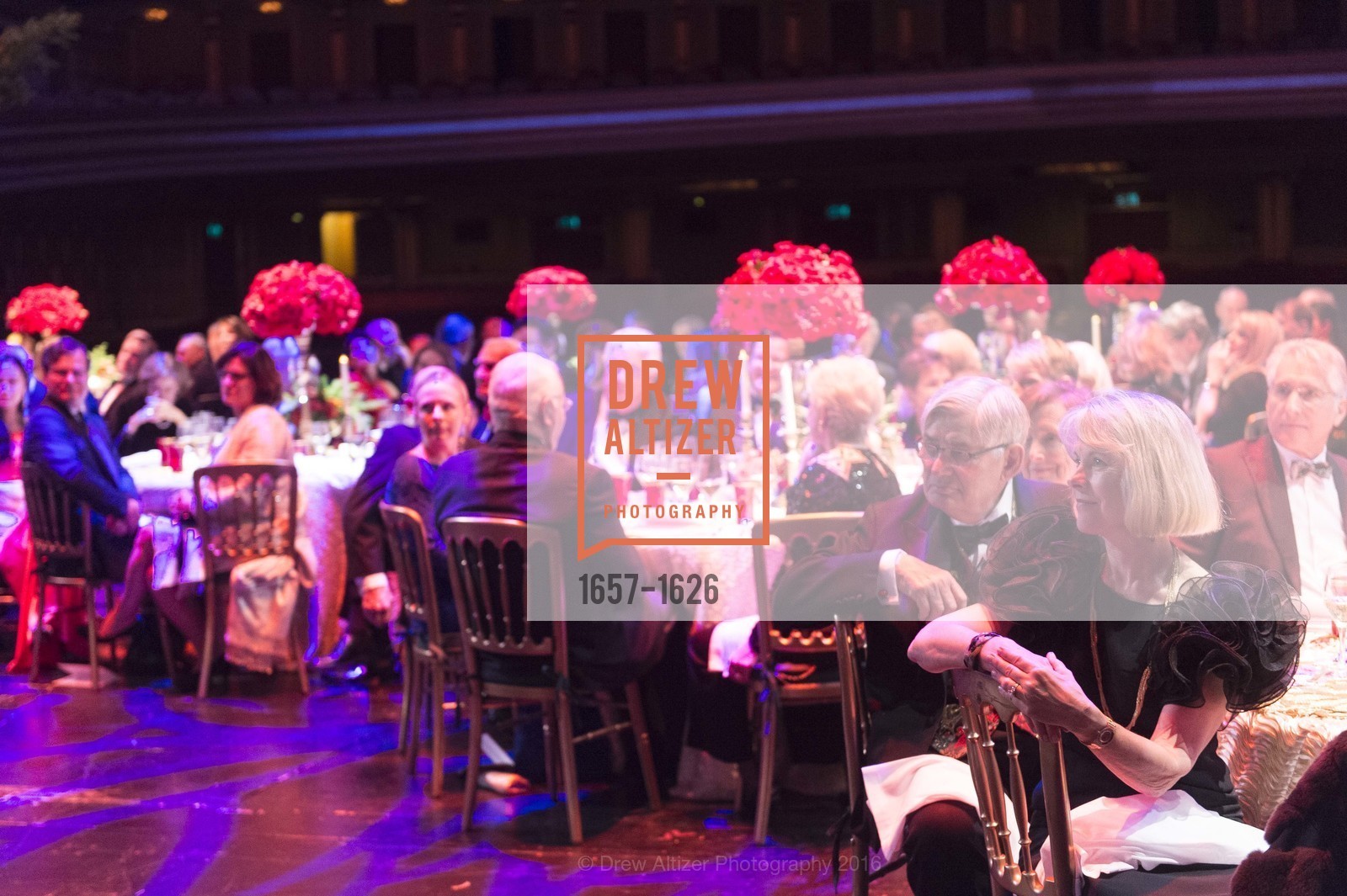 Atmosphere, SF Opera's An Evening on the Stage honoring Franklin P. ("Pitch") Johnson, Jr., War Memorial Opera House. 301 Van Ness Avenue, San Francisco, CA 94102, December 5th, 2016, Photo #1657-1626 Atmosphere, Photo #1657-1626