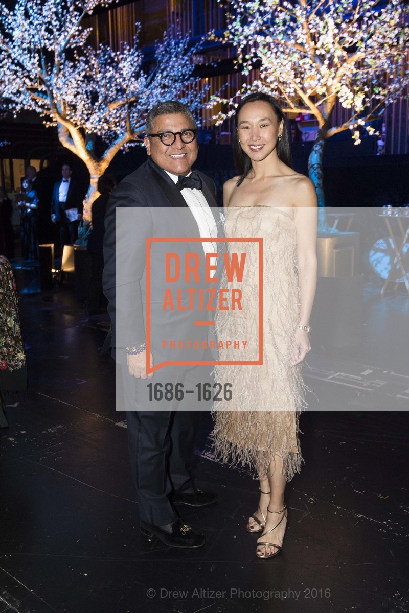 Riccardo Benavides, Carolyn Chang, SF Opera's An Evening on the Stage honoring Franklin P. ("Pitch") Johnson, Jr., War Memorial Opera House. 301 Van Ness Avenue, San Francisco, CA 94102, December 5th, 2016, Photo #1686-1626 Riccardo Benavides, Carolyn Chang, Photo #1686-1626