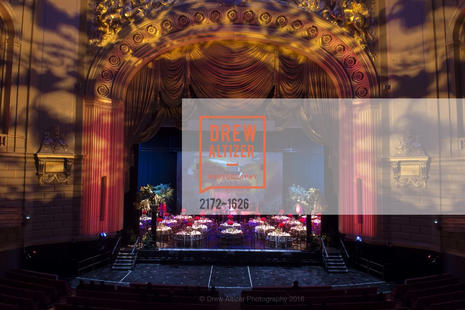 Atmosphere, SF Opera's An Evening on the Stage honoring Franklin P. ("Pitch") Johnson, Jr., War Memorial Opera House. 301 Van Ness Avenue, San Francisco, CA 94102, December 5th, 2016, Photo #2172-1626 Atmosphere, Photo #2172-1626