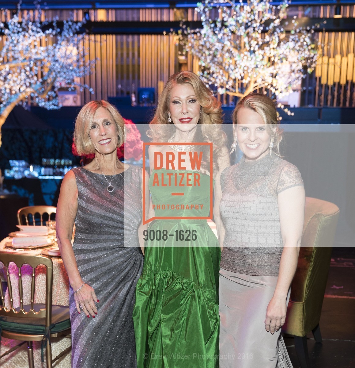 Kathy Huber, Teresa Medearis, Jane Mudge, SF Opera's An Evening on the Stage honoring Franklin P. (