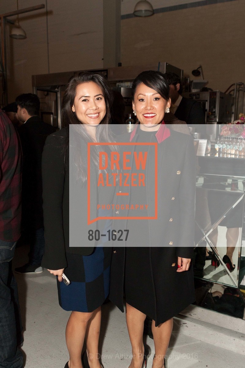Heather Barbod, Liz Brusca, Anchor Distillery's 20 Years of Juniper Gin, 1705 Mariposa Street. 1705 Mariposa Street, December 5th, 2016, Photo #80-1627 Heather Barbod, Liz Brusca, Photo #80-1627