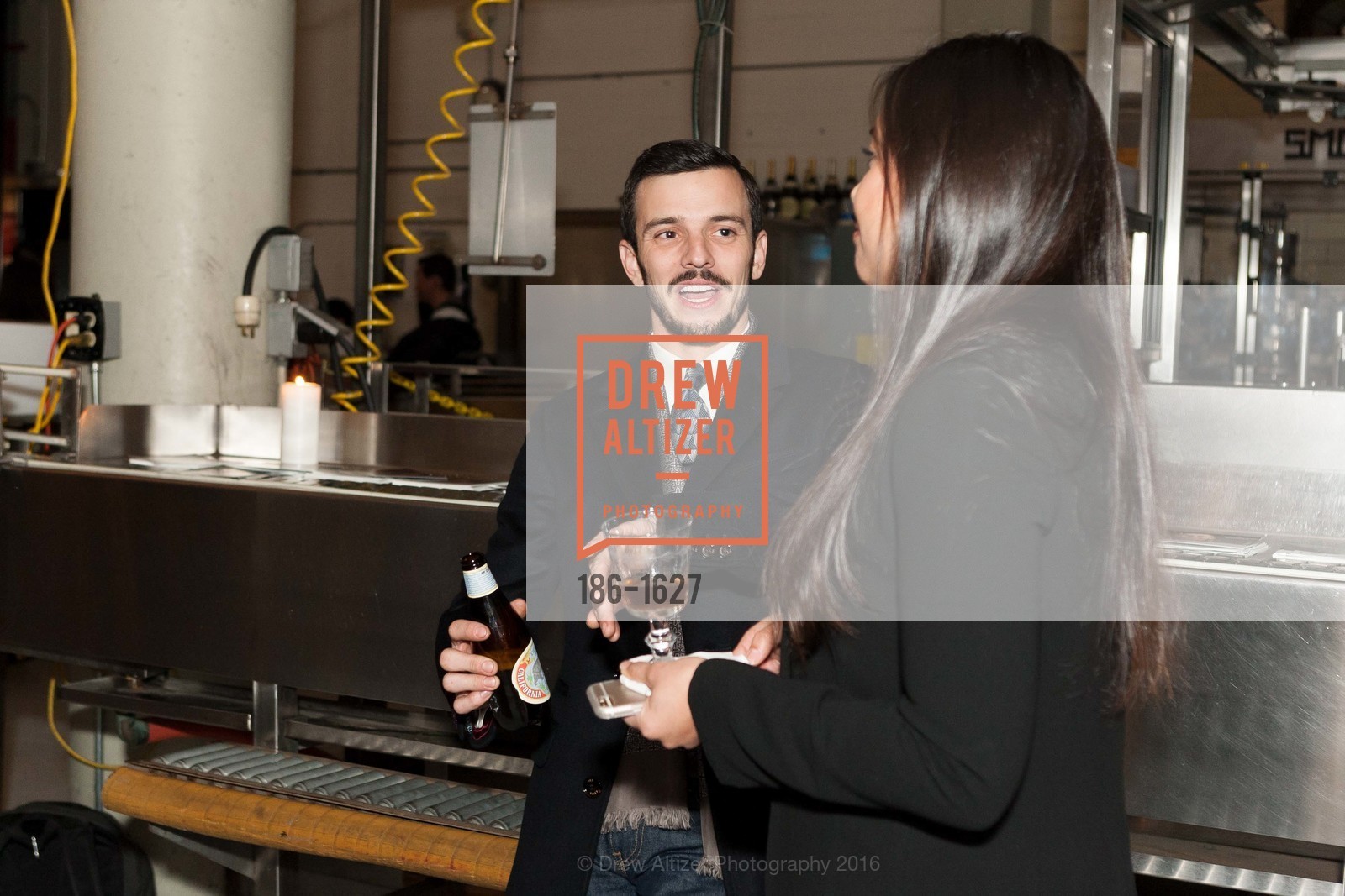 Ilya Romanov, Anchor Distillery's 20 Years of Juniper Gin, 1705 Mariposa Street. 1705 Mariposa Street, December 5th, 2016, Photo #186-1627 Ilya Romanov, Photo #186-1627