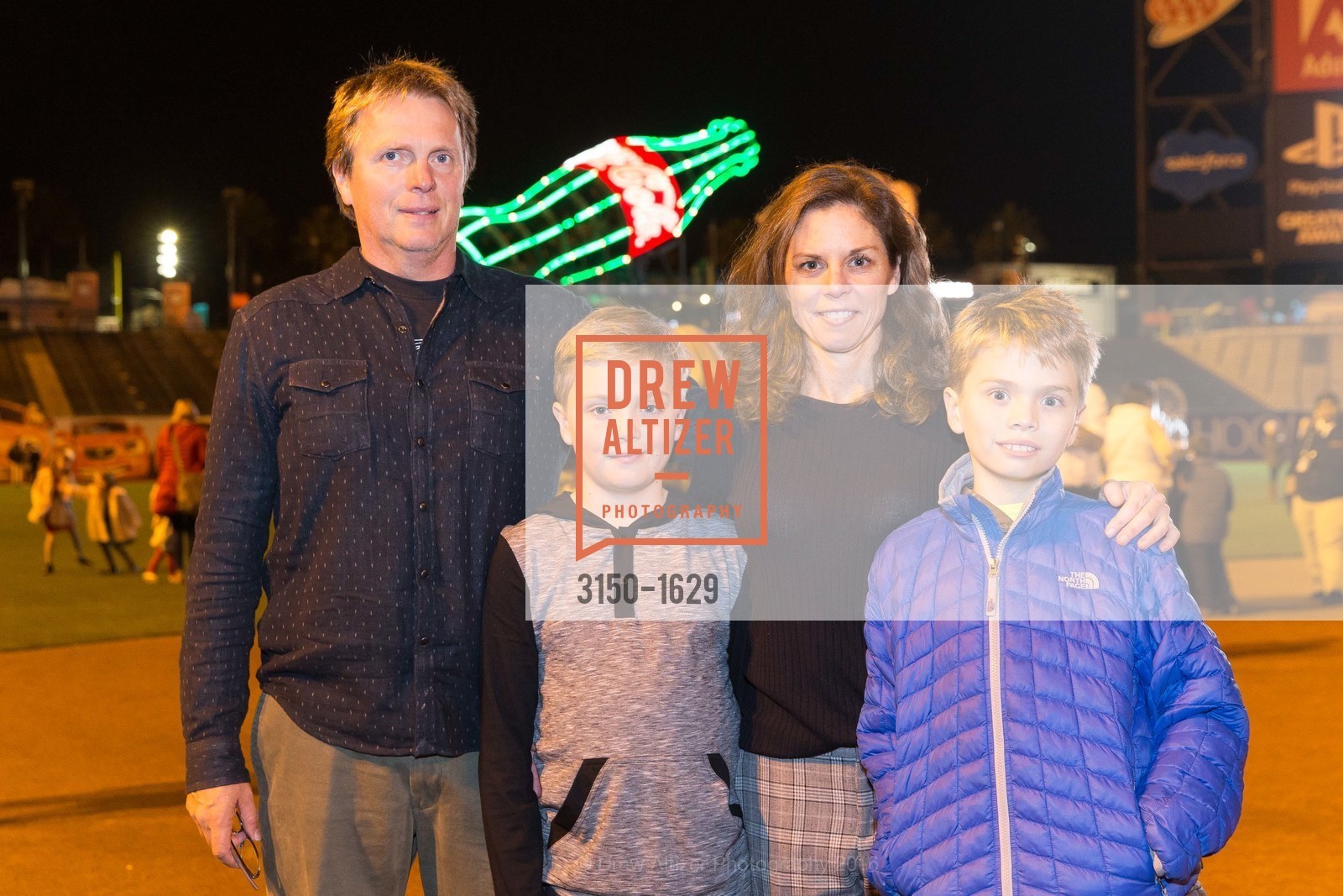 Paul Lundgren, Cole Lundgren, Chris Chorak, Luke Lundgren, Wender Weis Foundation for Children’s Holiday Heroes 2016, AT&T Park. 2525 Van Ness St, December 5th, 2016, Photo #3150-1629 Paul Lundgren, Cole Lundgren, Chris Chorak, Luke Lundgren, Photo #3150-1629