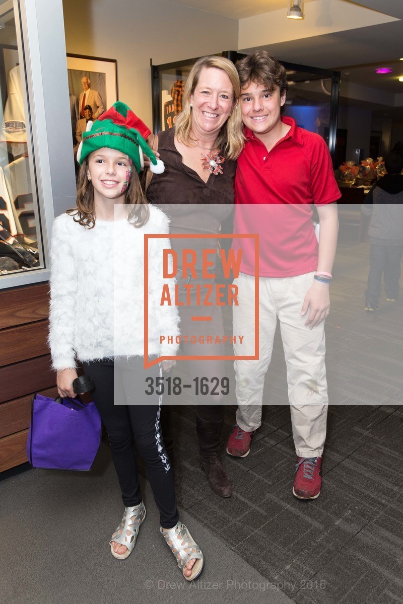 Caroline Funk, Elizabeth Funk, Wender Weis Foundation for Children’s Holiday Heroes 2016, AT&T Park. 2525 Van Ness St, December 5th, 2016, Photo #3518-1629 Caroline Funk, Elizabeth Funk, Photo #3518-1629