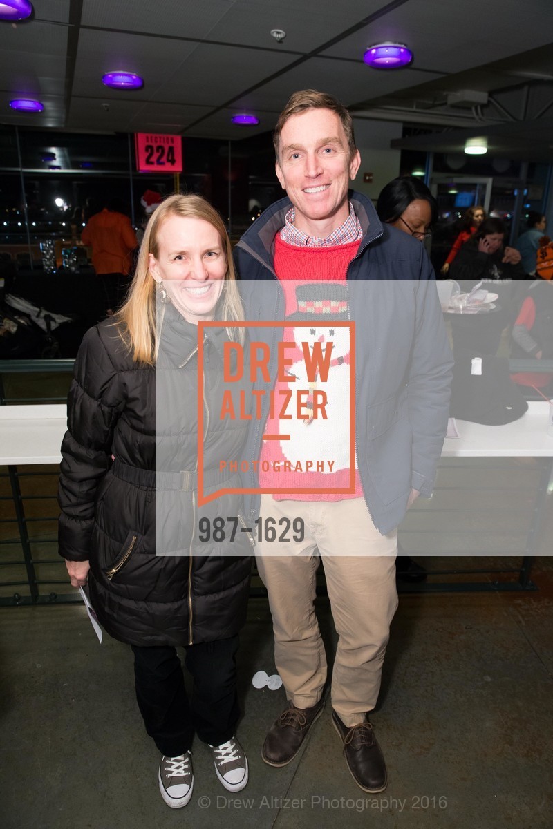 Amy Frederickson, Charlie Benziger, Wender Weis Foundation for Children’s Holiday Heroes 2016, AT&T Park. 2525 Van Ness St, December 5th, 2016, Photo #987-1629 Amy Frederickson, Charlie Benziger, Photo #987-1629