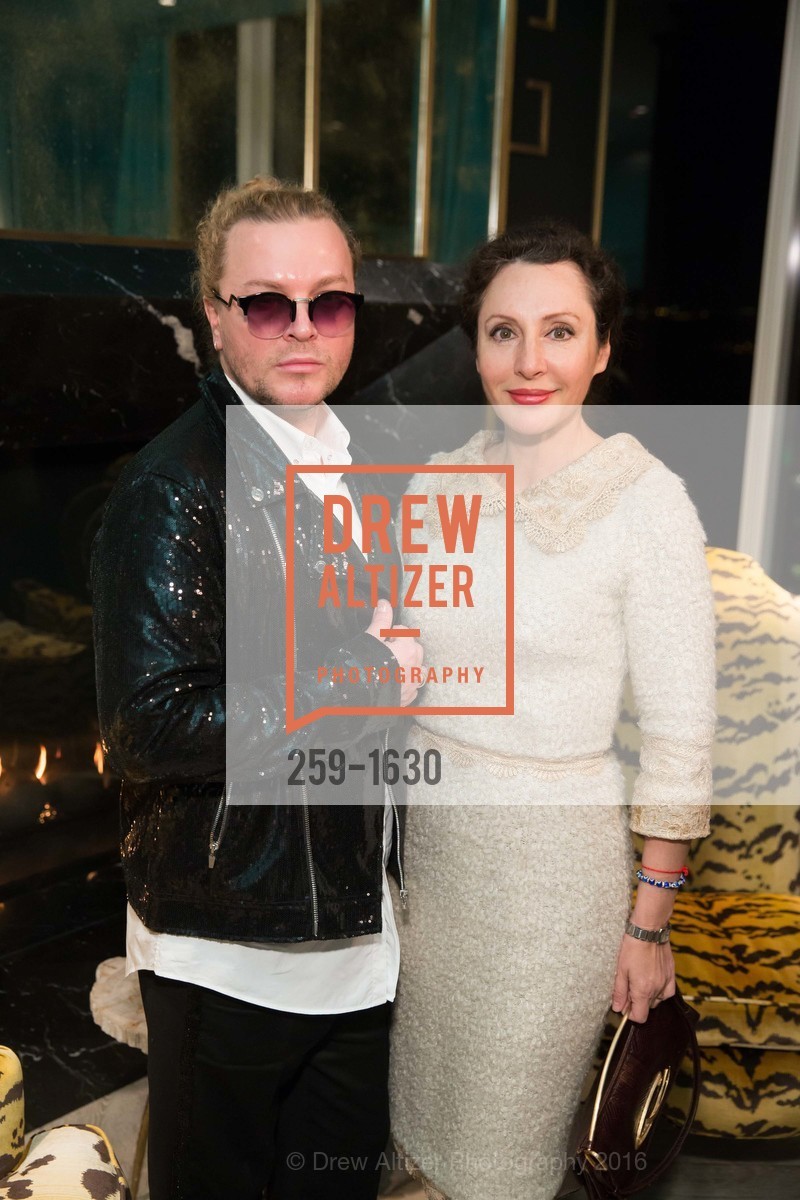 Vasily Vein, Clara Shayevich, Major Obsessions Fashion Project Launch, The Harrison, Uncle Harry's. 401 Harrison St, December 7th, 2016, Photo #259-1630 Vasily Vein, Clara Shayevich, Photo #259-1630