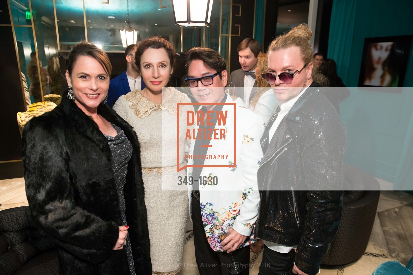 Teresa Rodriguez, Clara Shayevich, Lawrence Wong, Vasily Vein, Major Obsessions Fashion Project Launch, The Harrison, Uncle Harry's. 401 Harrison St, December 7th, 2016, Photo #349-1630 Teresa Rodriguez, Clara Shayevich, Lawrence Wong, Vasily Vein, Photo #349-1630