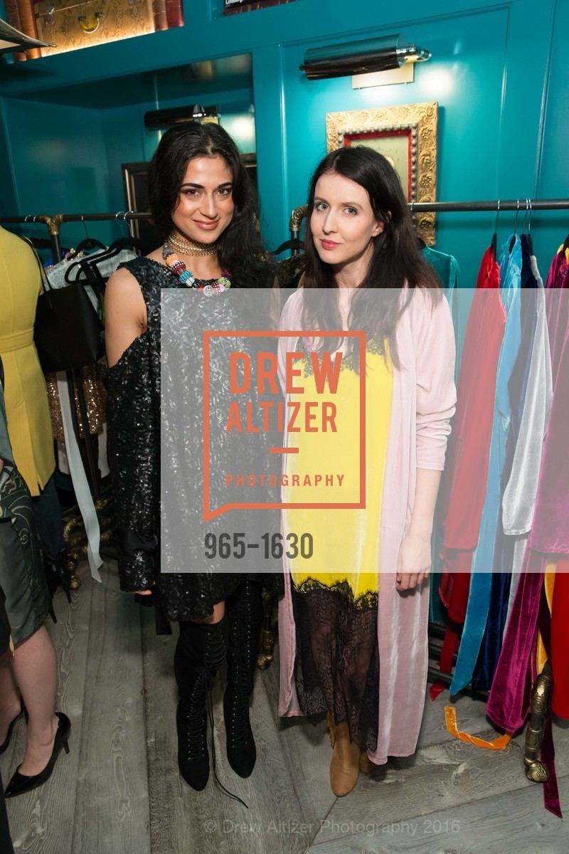 Asha Raval, Juliana Stoy, Major Obsessions Fashion Project Launch, The Harrison, Uncle Harry's. 401 Harrison St, December 7th, 2016, Photo #965-1630 Asha Raval, Juliana Stoy, Photo #965-1630
