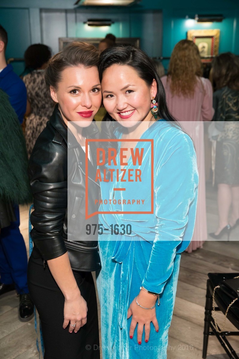 Albina Mingaleeva, Altana Danzhalova, Major Obsessions Fashion Project Launch, The Harrison, Uncle Harry's. 401 Harrison St, December 7th, 2016, Photo #975-1630 Albina Mingaleeva, Altana Danzhalova, Photo #975-1630