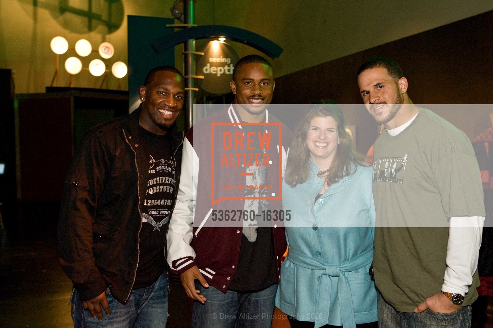 Kirk Morrison, Nnamdi Asomugha, Amy Wender, Justin Fargas, HALLOWEEN HEROES at the SF Exploratorium, US, October 28th, 2008, Photo #5362760-16305 Kirk Morrison, Nnamdi Asomugha, Amy Wender, Justin Fargas, Photo #5362760-16305