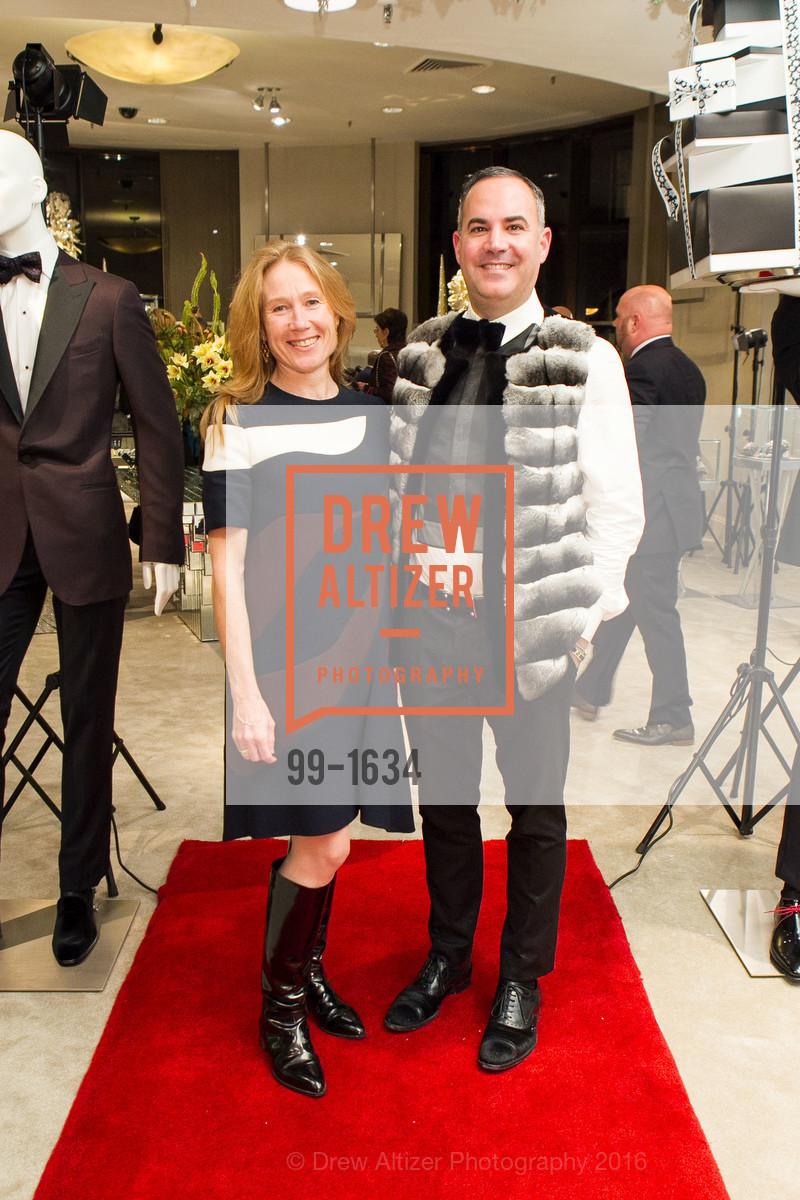 Heather Preston, Robert Arnold-Kraft, Saks Fifth Avenue Private Shopping Night, Saks Fifth Avenue. 384 Post St, December 7th, 2016, Photo #99-1634 Heather Preston, Robert Arnold-Kraft, Photo #99-1634