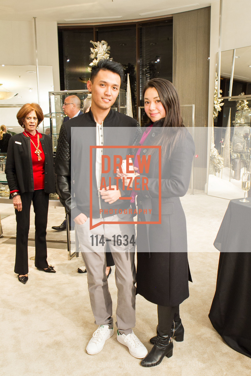 Kawai Sham, Judy Zhu, Saks Fifth Avenue Private Shopping Night, Saks Fifth Avenue. 384 Post St, December 7th, 2016, Photo #114-1634 Kawai Sham, Judy Zhu, Photo #114-1634