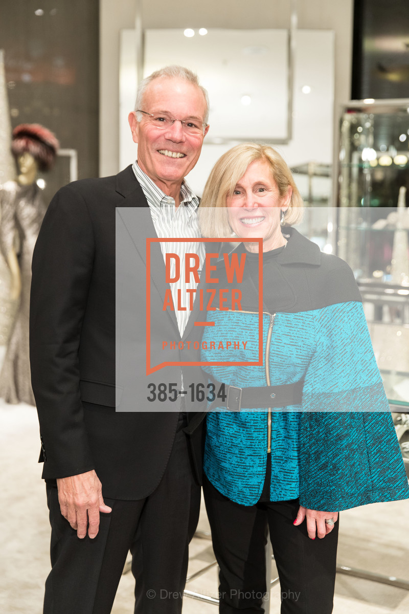 Larry Binkley, Kathy Huber, Saks Fifth Avenue Private Shopping Night, Saks Fifth Avenue. 384 Post St, Photo #385-1634 Larry Binkley, Kathy Huber, Photo #385-1634