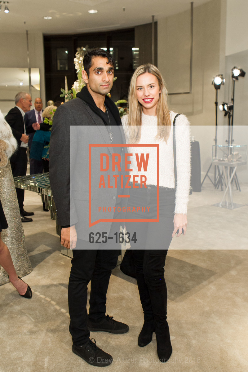 Nicholas Grose, Arielle Siem, Saks Fifth Avenue Private Shopping Night, Saks Fifth Avenue. 384 Post St, December 7th, 2016, Photo #625-1634 Nicholas Grose, Arielle Siem, Photo #625-1634
