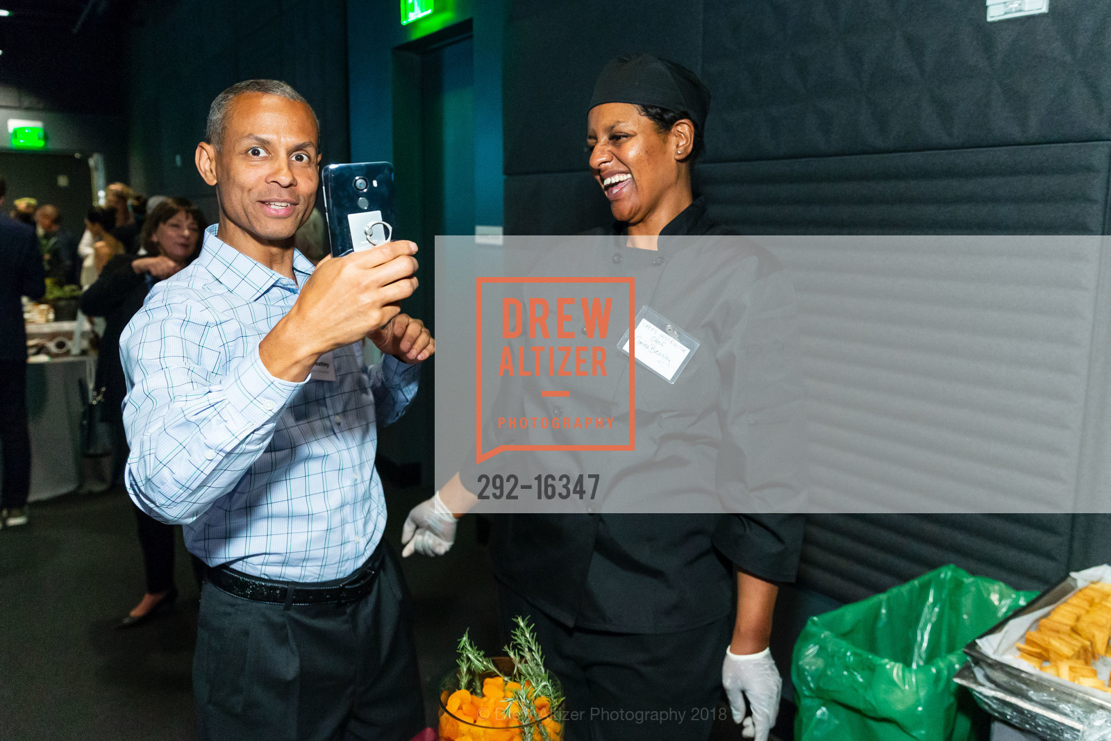 Eric Wheatley, Corina Beasley, Episcopal Community Services CHEFS Gala 2018, Bespoke, Westfield Centre. 845 Market Street, June 7th, 2018, Photo #292-16347 Eric Wheatley, Corina Beasley, Photo #292-16347