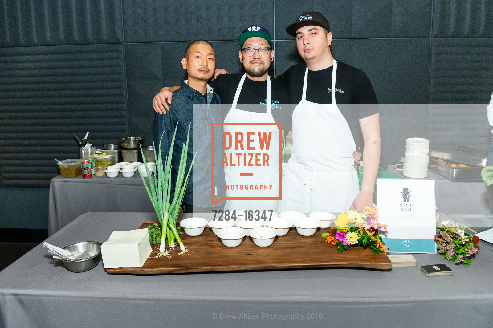 David Lee, Daniel Lim, Mark Zawiski, Episcopal Community Services CHEFS Gala 2018, Bespoke, Westfield Centre. 845 Market Street, June 7th, 2018, Photo #7284-16347 David Lee, Daniel Lim, Mark Zawiski, Photo #7284-16347