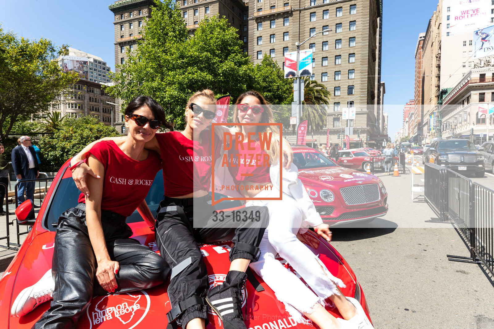 Leila Yavari, Elena Perminova, Aleksandra Kirienko, The Annual Cash and Rocket Tour Meet and Greet, Union Square, June 7th, 2018, Photo #33-16349 Leila Yavari, Elena Perminova, Aleksandra Kirienko, Photo #33-16349