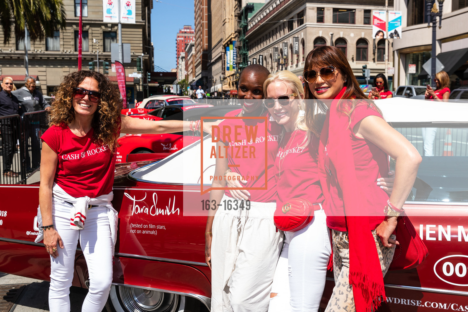 Tara Smith, Tiffany Persons, Normandie Keith, Mary Ta, The Annual Cash and Rocket Tour Meet and Greet, Union Square, June 7th, 2018, Photo #163-16349 Tara Smith, Tiffany Persons, Normandie Keith, Mary Ta, Photo #163-16349