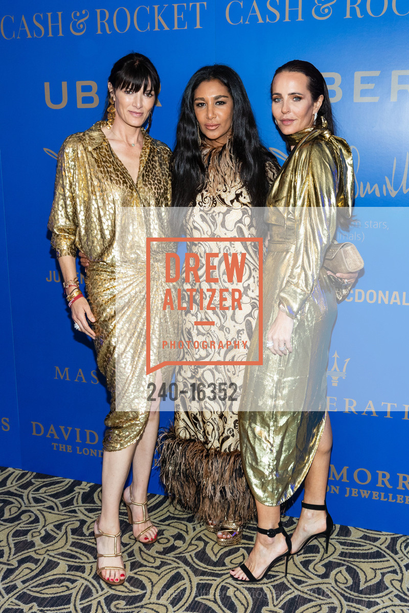 Gwen McCaw, Gelila Puck, Julie Brangstrup, The Annual Cash and Rocket Tour Launch Party, The Fairmont Hotel, Penthouse Suite. 950 Mason Street, June 7th, 2018, Photo #240-16352 Gwen McCaw, Gelila Puck, Julie Brangstrup, Photo #240-16352