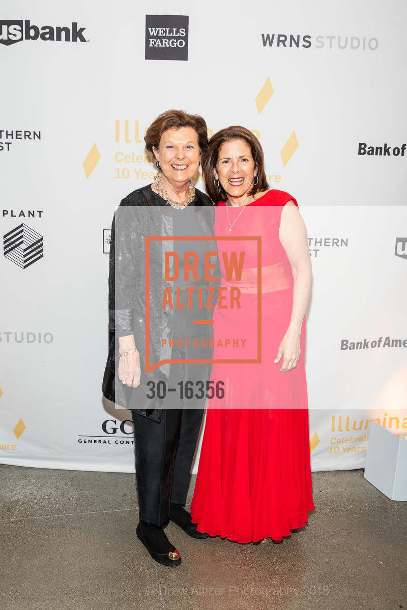 Mary Robinson, Marjorie Swig, The Contemporary Jewish Museums's 10th Anniversary Gala 2018, Contemporary Jewish Museum. 736 Mission Street, June 9th, 2018, Photo #30-16356 Mary Robinson, Marjorie Swig, Photo #30-16356
