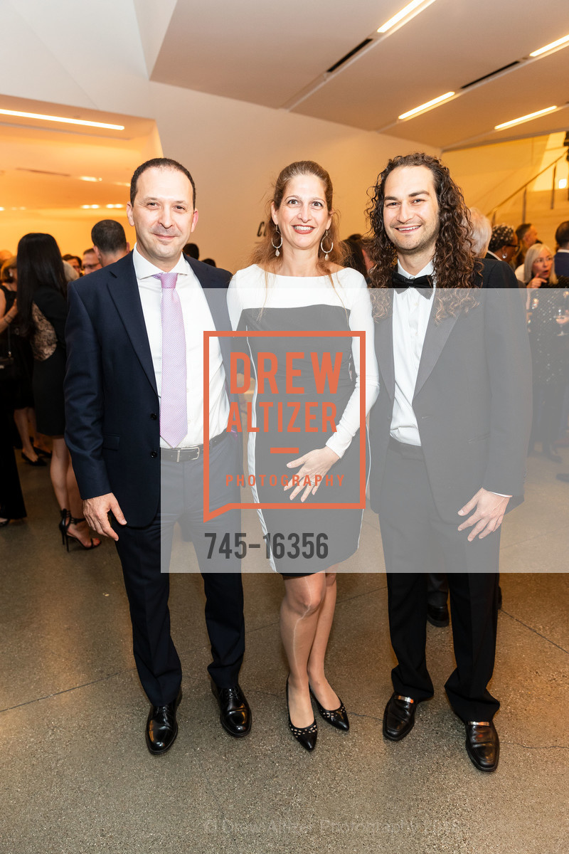 Shlomi Kofman, Sharon Vanek, Adam Swig, The Contemporary Jewish Museums's 10th Anniversary Gala 2018, Contemporary Jewish Museum. 736 Mission Street, June 9th, 2018, Photo #745-16356 Shlomi Kofman, Sharon Vanek, Adam Swig, Photo #745-16356