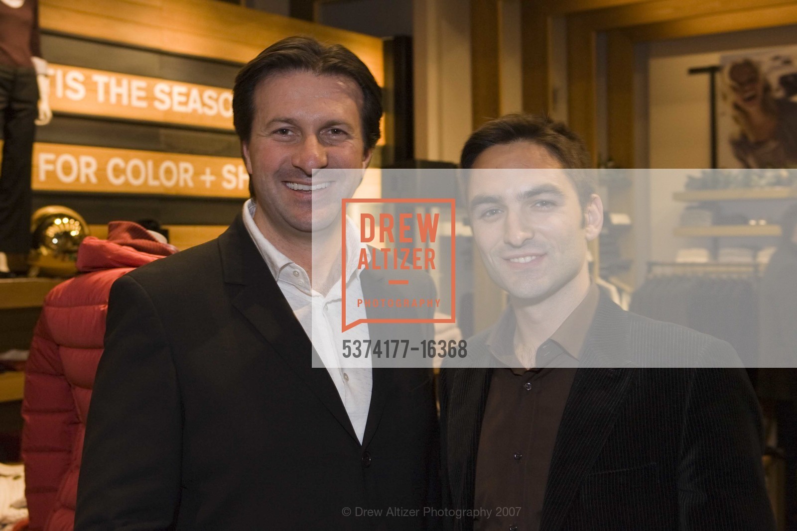 Tony DeFranceschi, Marko Gargenta, Martin + Osa Launch at Westfield San Francisco Center, Martin + Osa Boutique. 845 Market St San Francisco, CA 94104, November 21st, 2007, Photo #5374177-16368 Tony DeFranceschi, Marko Gargenta, Photo #5374177-16368