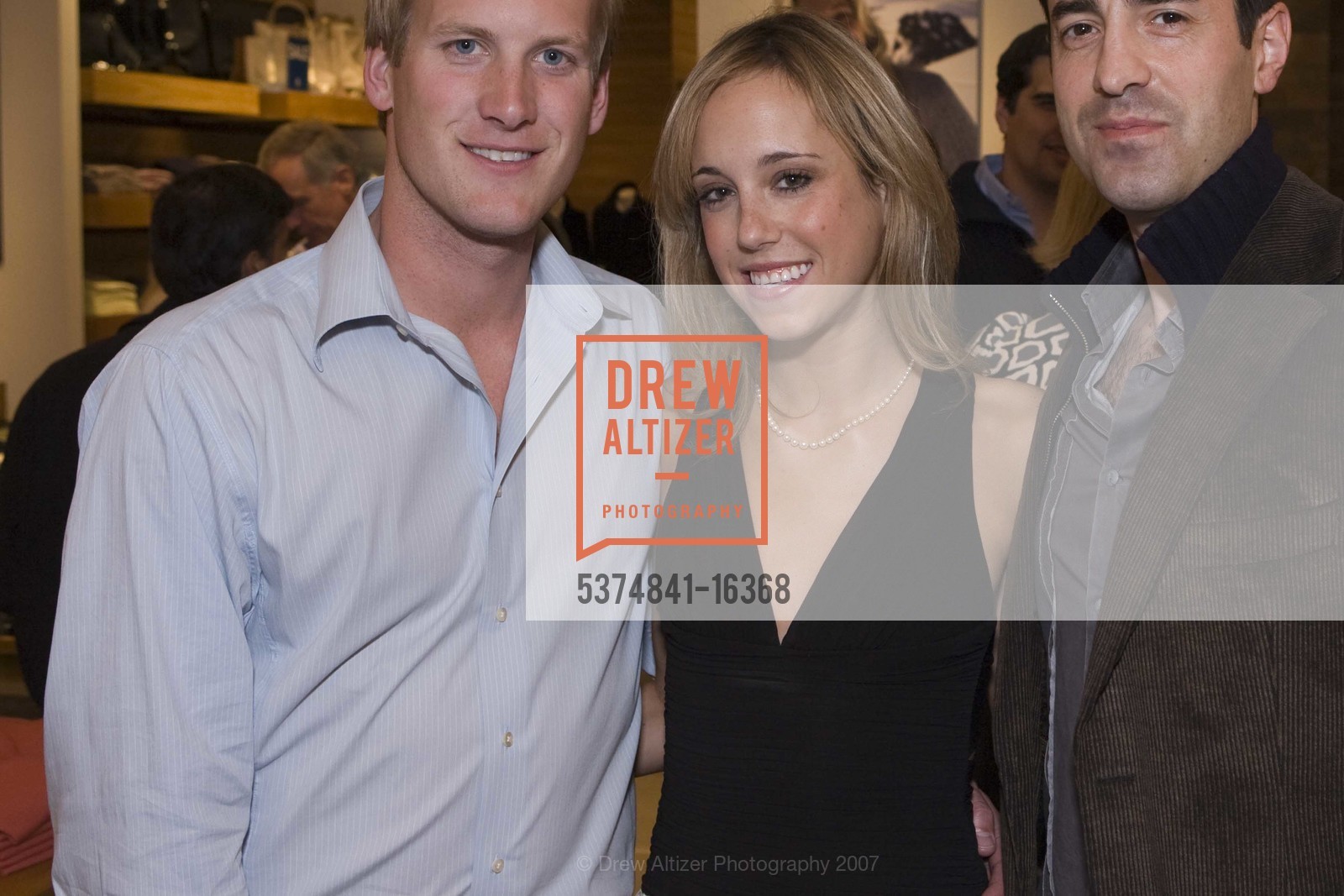 Joe Hess, Alexandra Duisberg, Chris Nunes, Martin + Osa Launch at Westfield San Francisco Center, Martin + Osa Boutique. 845 Market St San Francisco, CA 94104, November 21st, 2007, Photo #5374841-16368 Joe Hess, Alexandra Duisberg, Chris Nunes, Photo #5374841-16368