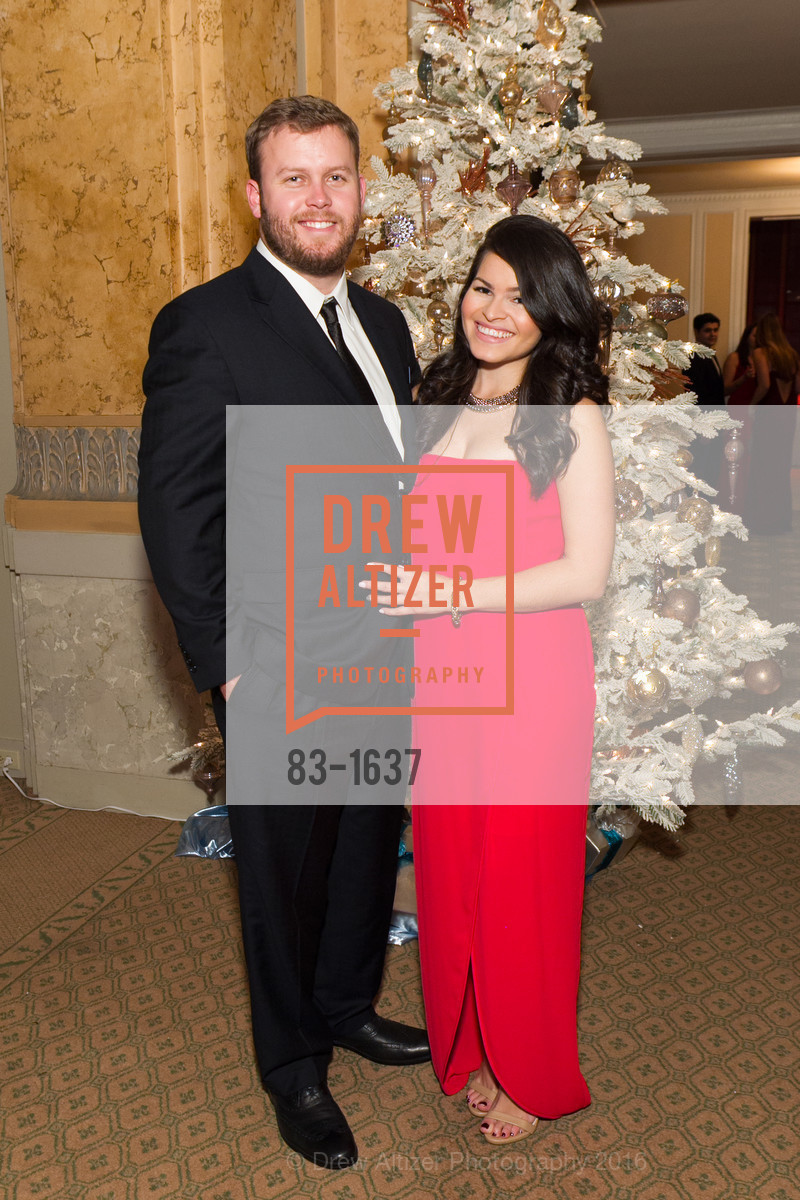 Nick Darracq, Marisabel Agosto, Spinsters Holiday event, Metropolitan Club. 640 Sutter St, San Francisco, CA 94102, December 10th, 2016, Photo #83-1637 Nick Darracq, Marisabel Agosto, Photo #83-1637