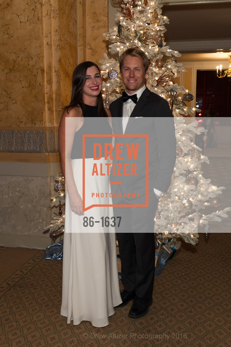 Julia Thompson, Drew Kitchen, Spinsters Holiday event, Metropolitan Club. 640 Sutter St, San Francisco, CA 94102, December 10th, 2016, Photo #86-1637 Julia Thompson, Drew Kitchen, Photo #86-1637