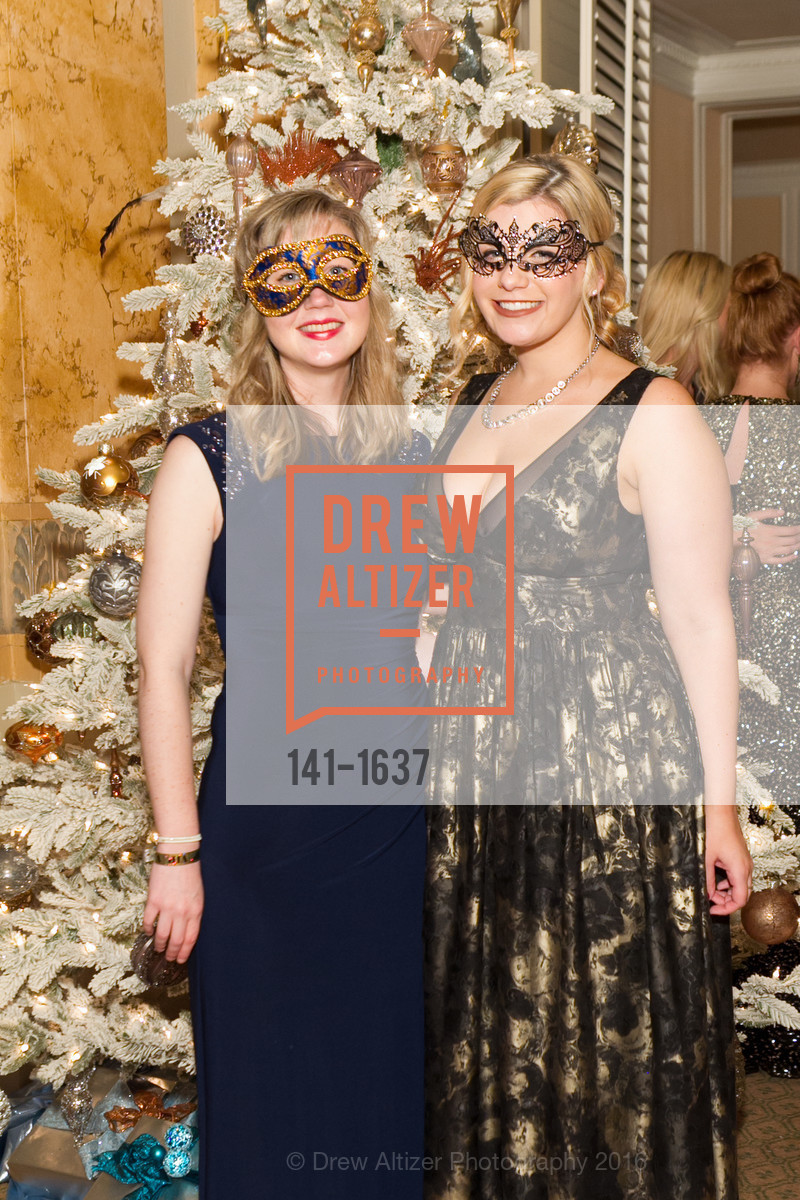 Allison Weeks, Chanel Griffith, Spinsters Holiday event, Metropolitan Club. 640 Sutter St, San Francisco, CA 94102, December 10th, 2016, Photo #141-1637 Allison Weeks, Chanel Griffith, Photo #141-1637