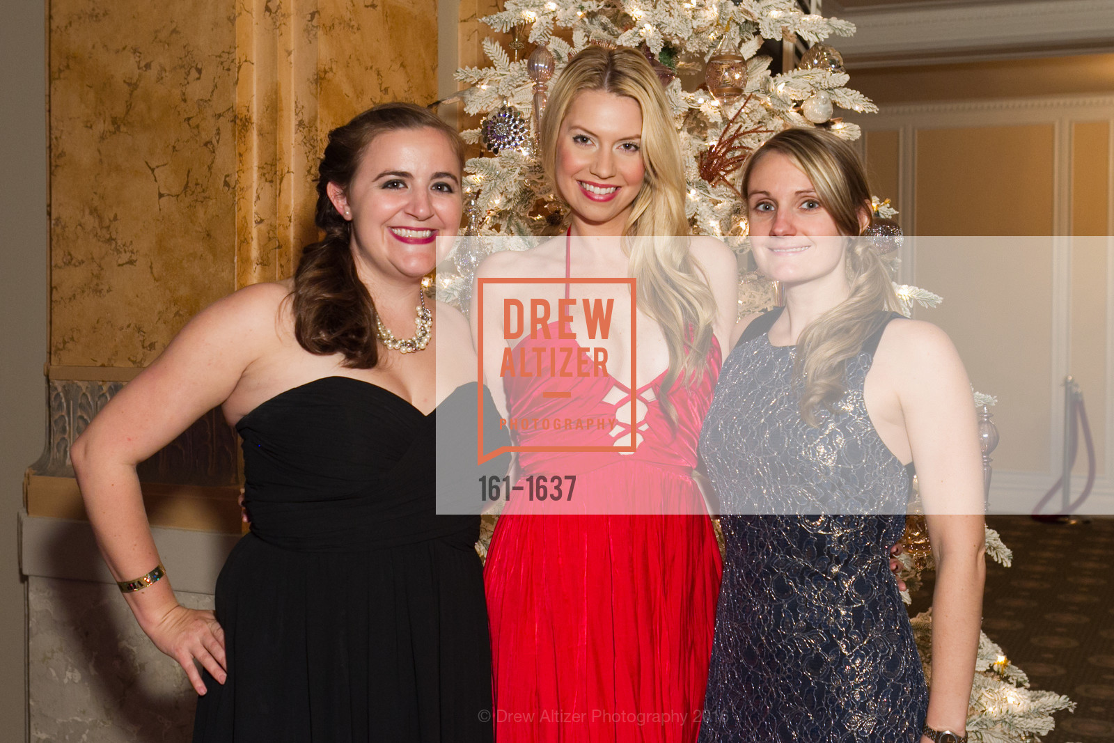 Evanne Ushman, Kelly Pait, Christine McGrory, Spinsters Holiday event, Metropolitan Club. 640 Sutter St, San Francisco, CA 94102, December 10th, 2016, Photo #161-1637 Evanne Ushman, Kelly Pait, Christine McGrory, Photo #161-1637