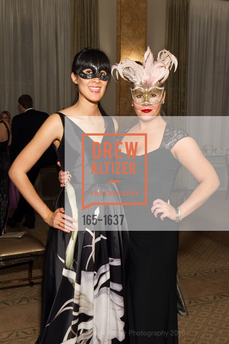 Tinna Ho, Laura Davis, Spinsters Holiday event, Metropolitan Club. 640 Sutter St, San Francisco, CA 94102, December 10th, 2016, Photo #165-1637 Tinna Ho, Laura Davis, Photo #165-1637