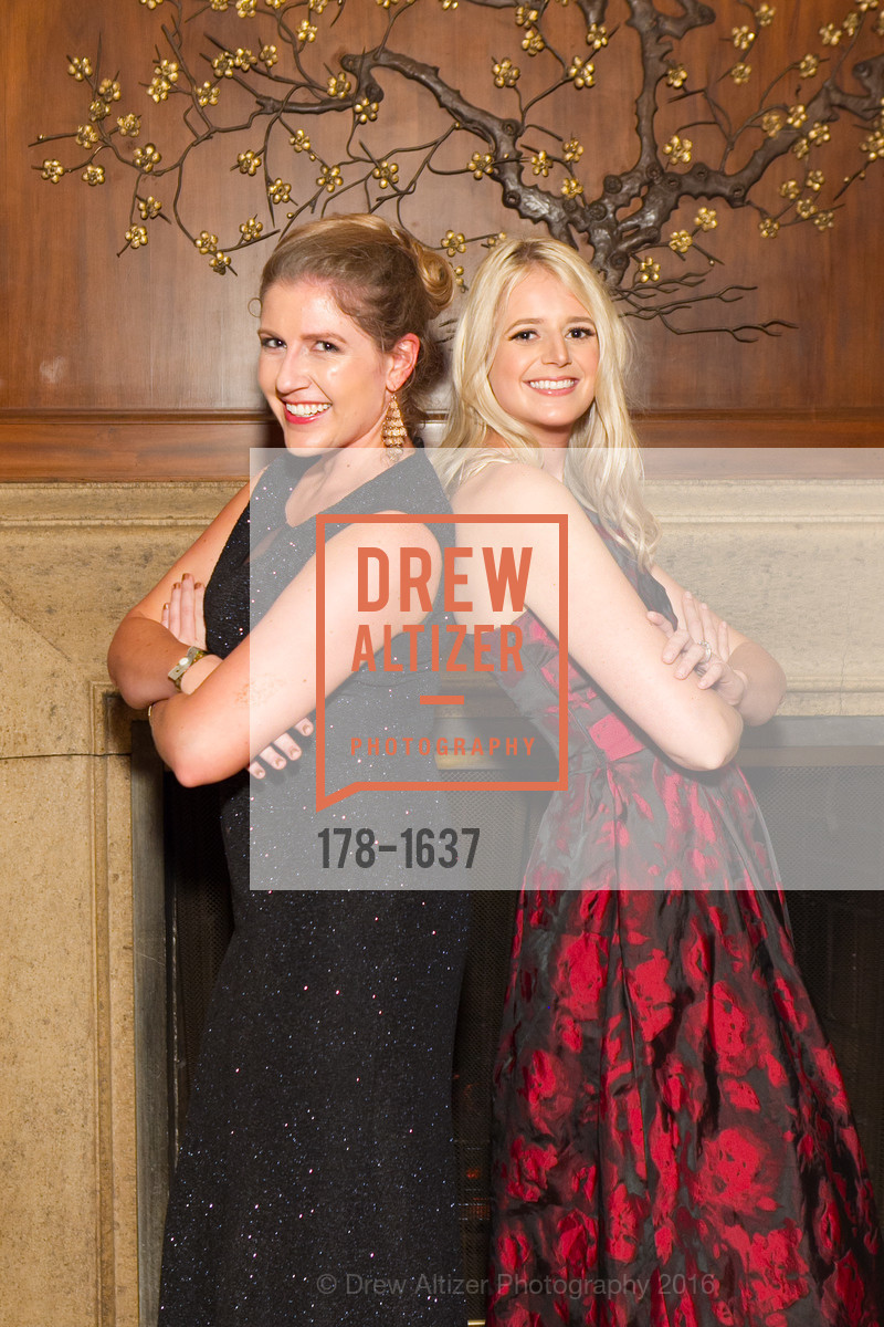 Eve Denton, Laura Moir, Spinsters Holiday event, Metropolitan Club. 640 Sutter St, San Francisco, CA 94102, December 10th, 2016, Photo #178-1637 Eve Denton, Laura Moir, Photo #178-1637