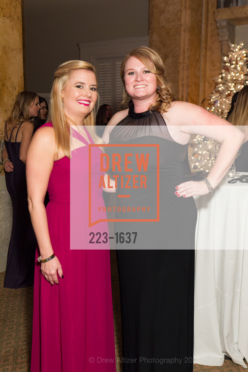 Lindsay Nicolella, Kathryn McAdam, Spinsters Holiday event, Metropolitan Club. 640 Sutter St, San Francisco, CA 94102, December 10th, 2016, Photo #223-1637 Lindsay Nicolella, Kathryn McAdam, Photo #223-1637