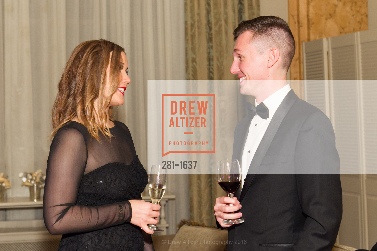 Vanessa Gregson, Parker Day, Spinsters Holiday event, Metropolitan Club. 640 Sutter St, San Francisco, CA 94102, December 10th, 2016, Photo #281-1637 Vanessa Gregson, Parker Day, Photo #281-1637