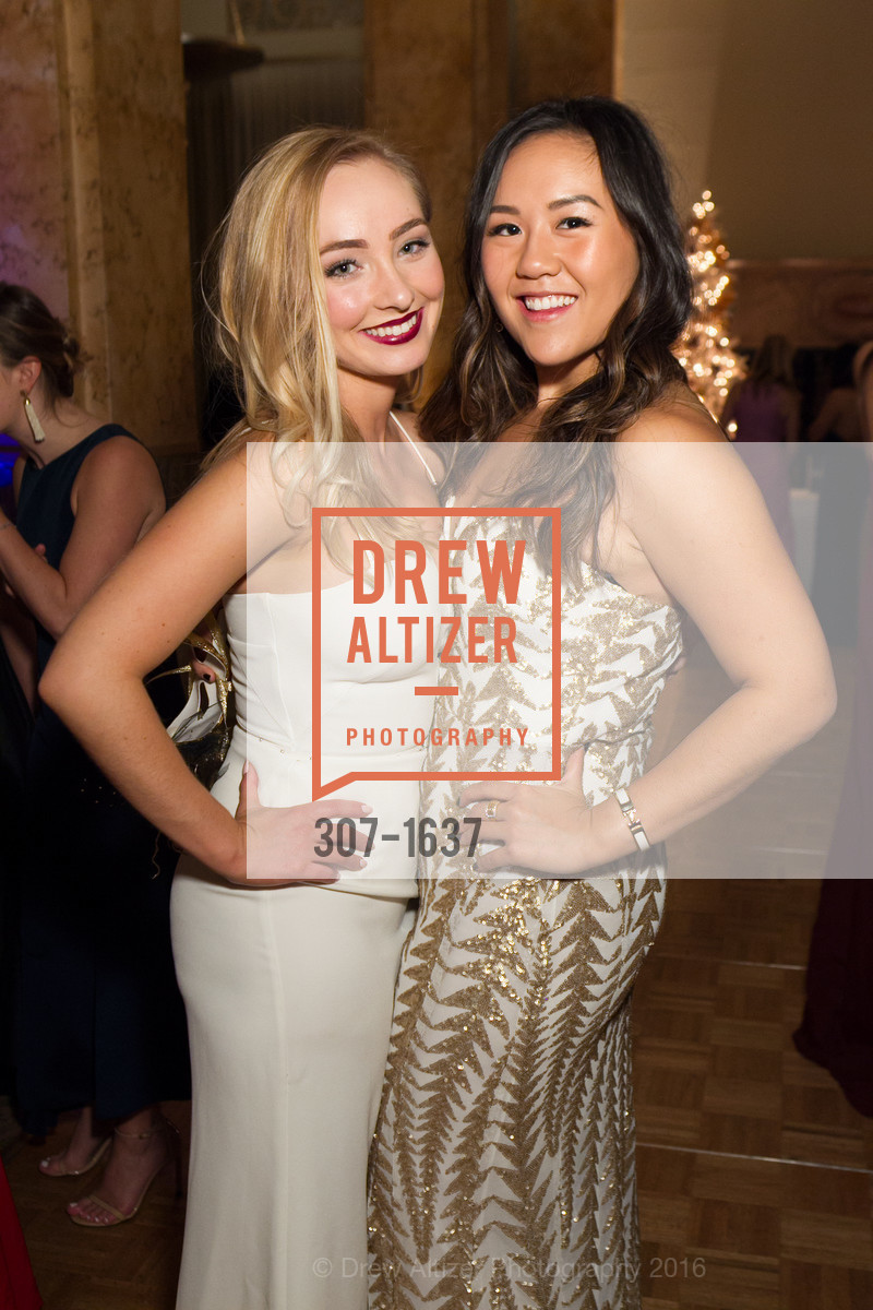 Morgan Barnes, Erica Lee, Spinsters Holiday event, Metropolitan Club. 640 Sutter St, San Francisco, CA 94102, December 10th, 2016, Photo #307-1637 Morgan Barnes, Erica Lee, Photo #307-1637