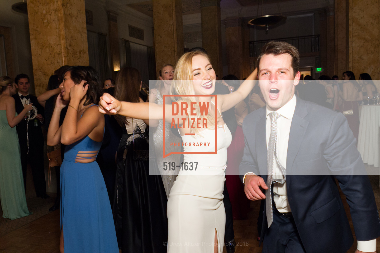 Dance Floor, Spinsters Holiday event, Metropolitan Club. 640 Sutter St, San Francisco, CA 94102, December 10th, 2016, Photo #519-1637 Dance Floor, Photo #519-1637