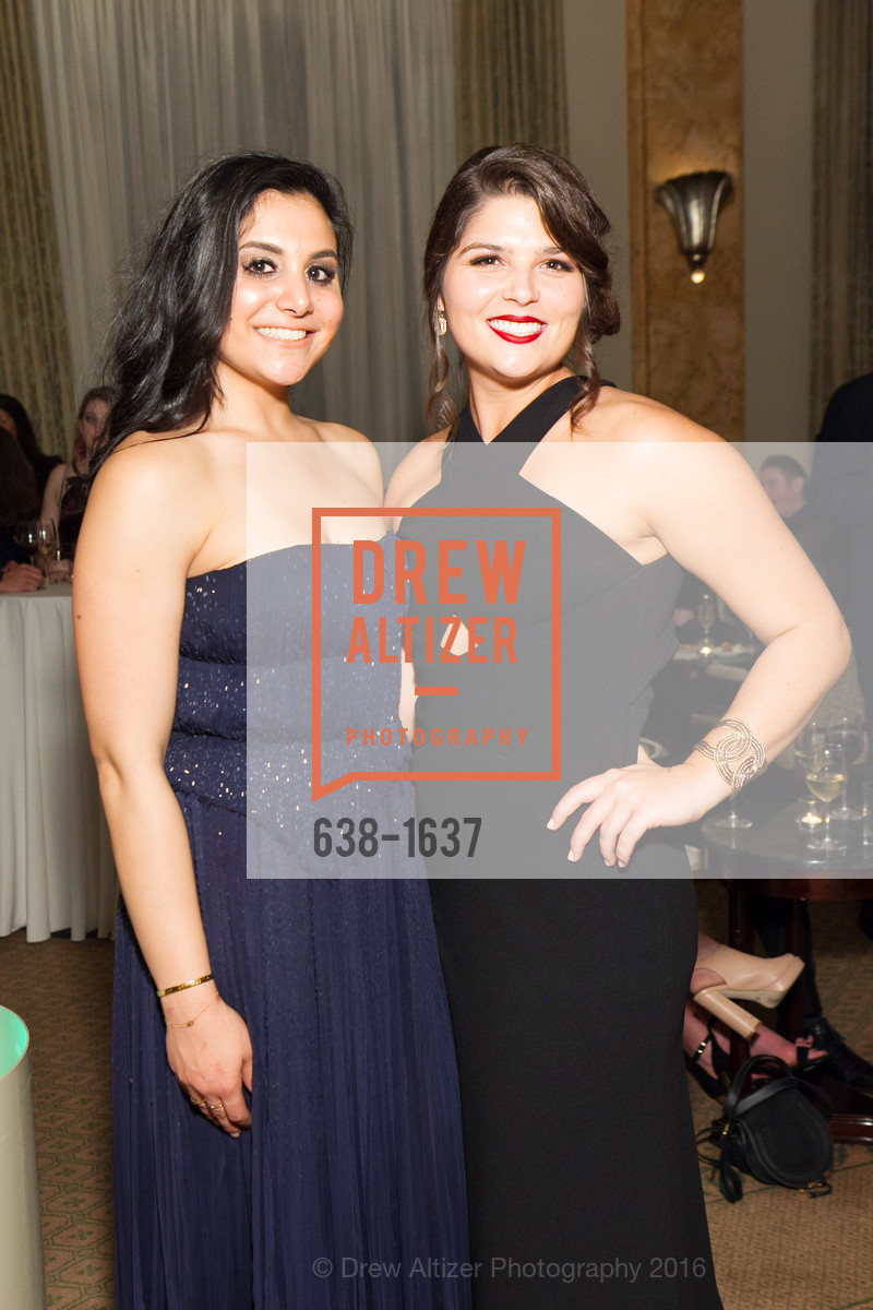 Jackie Leylegian, Alexandra Flessel, Spinsters Holiday event, Metropolitan Club. 640 Sutter St, San Francisco, CA 94102, December 10th, 2016, Photo #638-1637 Jackie Leylegian, Alexandra Flessel, Photo #638-1637