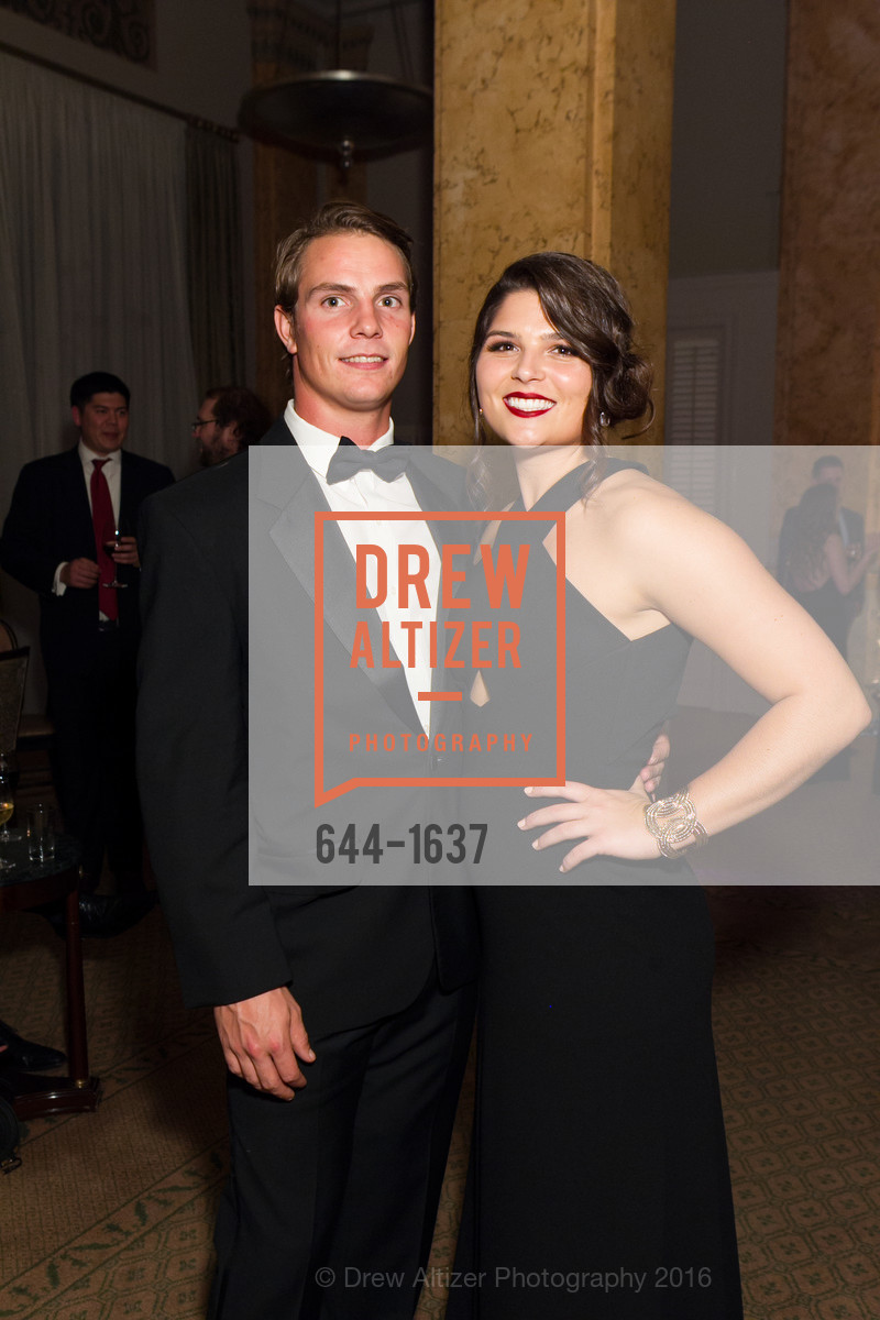 Dominic Fama, Alexandra Flessel, Spinsters Holiday event, Metropolitan Club. 640 Sutter St, San Francisco, CA 94102, December 10th, 2016